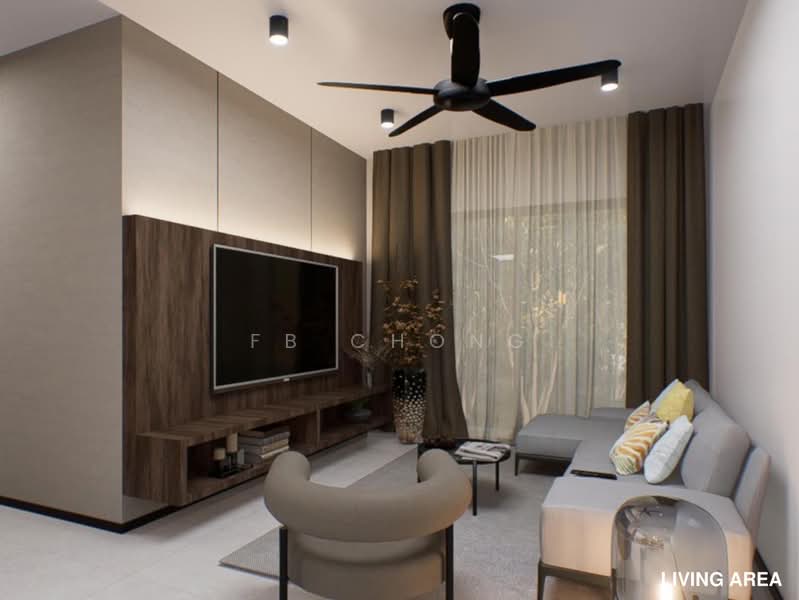 Kondominium untuk Dijual di Vista Bayu Condominium @ Sg. Ramal - FB Chong - Living Room - PropertyGuru.com.my