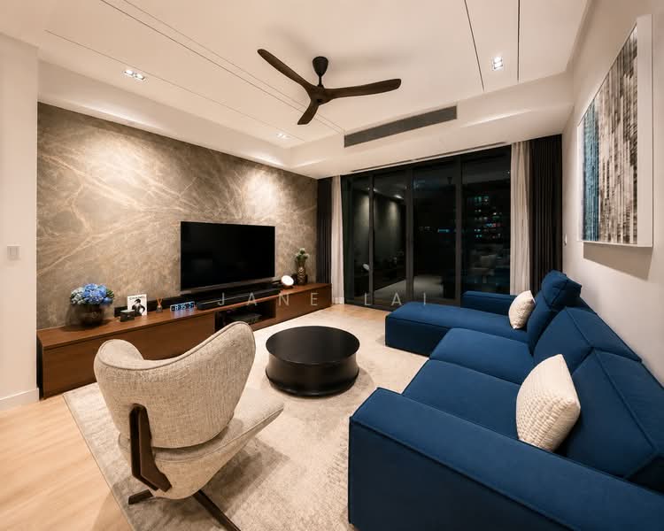 Condominium for Rent at Agile Mont Kiara - Jane Lai - Living Room - PropertyGuru.com.my