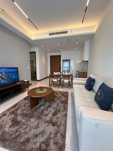 Servis Apartment untuk Disewa di Core Residence @ TRX - Wan Jia Shun - Living Room - PropertyGuru.com.my