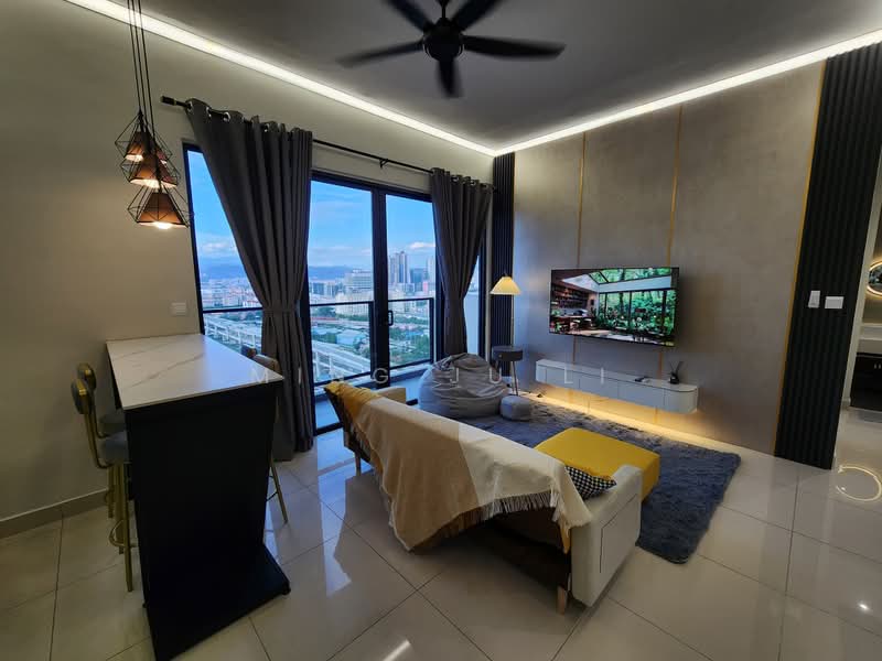 Service Residence for Rent at Trion 2 @ KL - Ming Ju Li - Living Room - PropertyGuru.com.my
