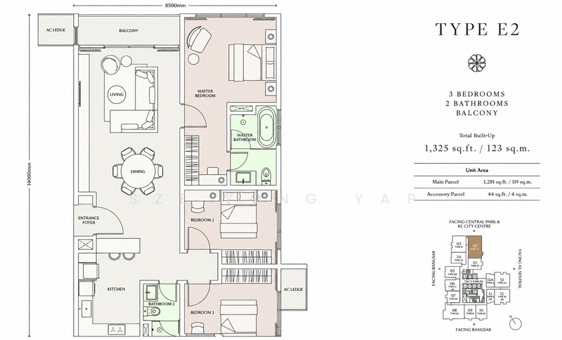 Service Residence for Sale at Parkside Residences @ Setia Federal Hill - Sze Yong Yap - PropertyGuru.com.my