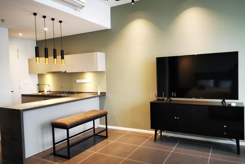 Servis Apartment untuk Disewa di Ativo Suites @ Damansara Avenue - Wilson Chin - Living Room - PropertyGuru.com.my