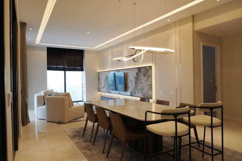 Servis Apartment untuk Dijual di The Astaka @ 1 Bukit Senyum - Darren Chen - Living Room - PropertyGuru.com.my