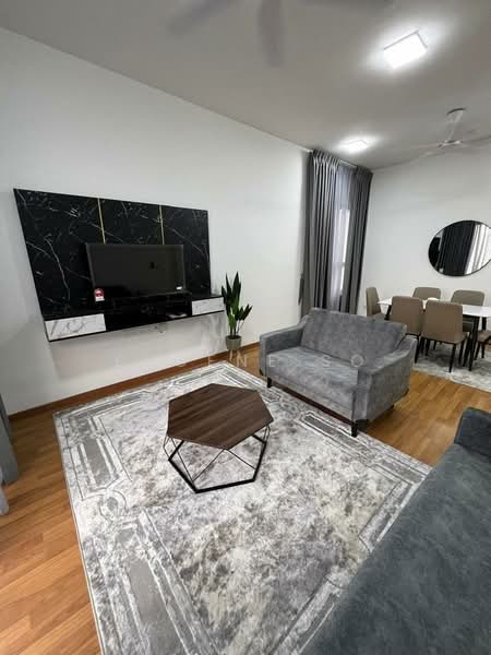 Service Residence for Rent at Gems Residences - Eugene So - Living Room - PropertyGuru.com.my