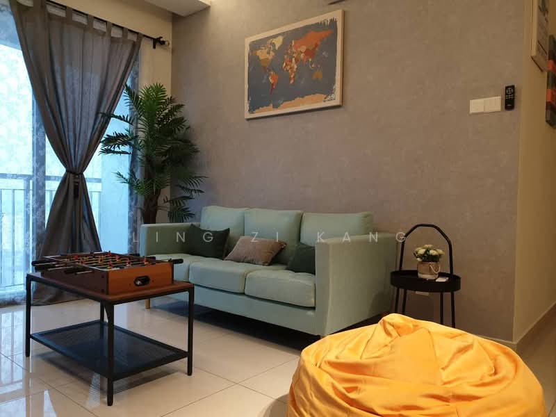 Servis Apartment untuk Disewa di KL Traders Square - Ling Zi Kang - Living Room - PropertyGuru.com.my
