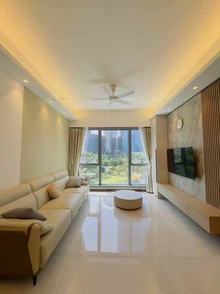 Servis Apartment untuk Disewa di Core Residence @ TRX - Tim Siow - Living Room - PropertyGuru.com.my