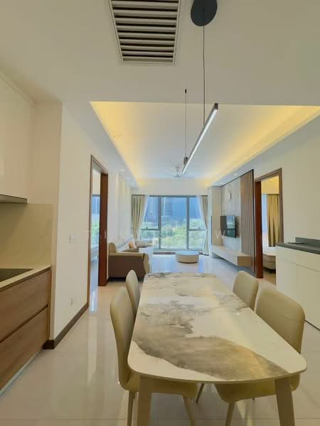 Servis Apartment untuk Disewa di Core Residence @ TRX - Tim Siow - Living Room - PropertyGuru.com.my