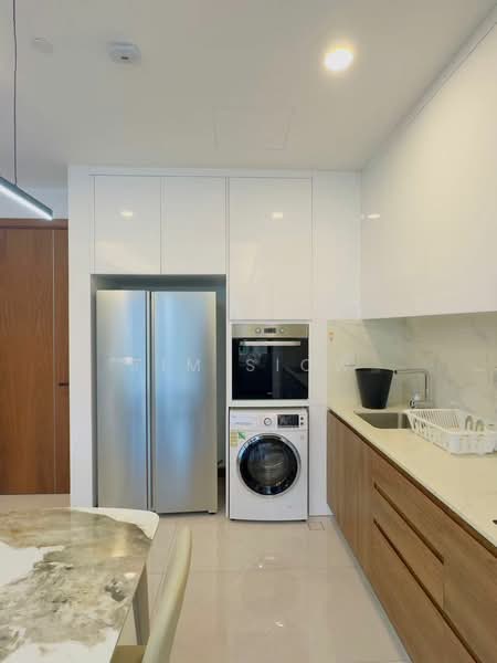 Servis Apartment untuk Disewa di Core Residence @ TRX - Tim Siow - Kitchen - PropertyGuru.com.my