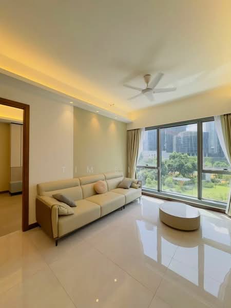 Servis Apartment untuk Disewa di Core Residence @ TRX - Tim Siow - Living Room - PropertyGuru.com.my
