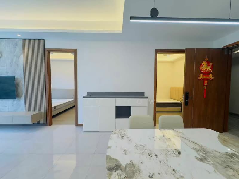 Servis Apartment untuk Disewa di Core Residence @ TRX - Tim Siow - Living Room - PropertyGuru.com.my