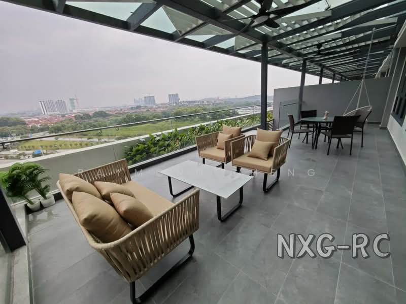 Service Residence for Sale at Sunsuria Forum - Raymond Cheng - Balcony - PropertyGuru.com.my