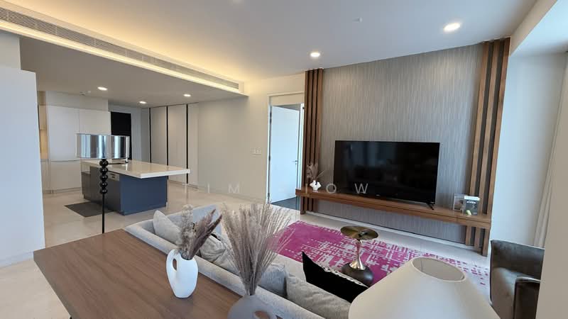 Servis Apartment untuk Disewa di Tropicana The Residences - Tim Siow - Living Room - PropertyGuru.com.my