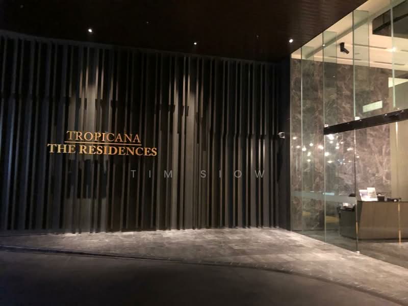 Servis Apartment untuk Disewa di Tropicana The Residences - Tim Siow - Entrance - PropertyGuru.com.my