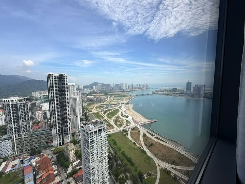 Servis Apartment untuk Disewa di Marriott Residence @ Gurney - Amy Tan - View - PropertyGuru.com.my