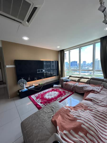 Service Residence for Sale at The Loft @ ZetaPark - Yanny Siow - Living Room - PropertyGuru.com.my