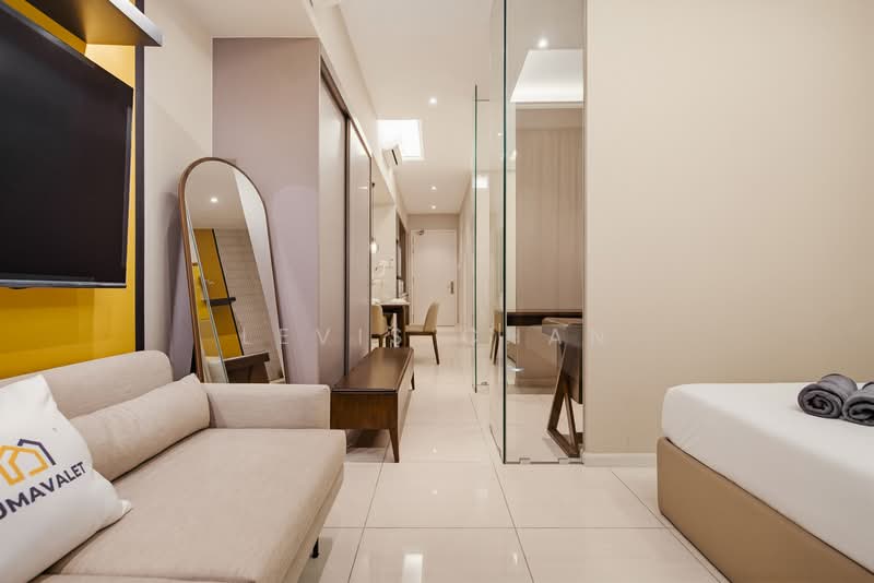 Service Residence for Rent at Dorsett Residences Sri Hartamas - Levis Chan - Living Room - PropertyGuru.com.my
