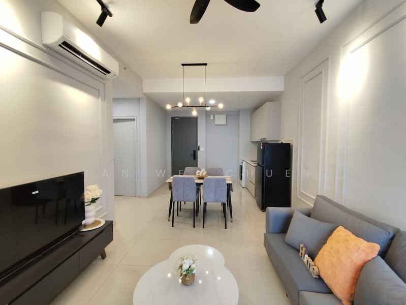 Service Residence for Rent at BeCentral @ i-City - Tan Wei Chuen - Living Room - PropertyGuru.com.my