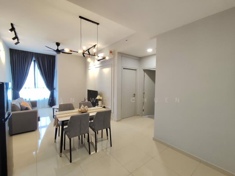 Service Residence for Rent at BeCentral @ i-City - Tan Wei Chuen - Living Room - PropertyGuru.com.my