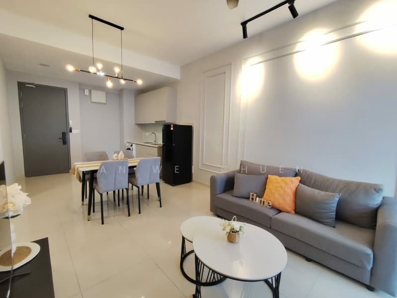 Service Residence for Rent at BeCentral @ i-City - Tan Wei Chuen - Living Room - PropertyGuru.com.my