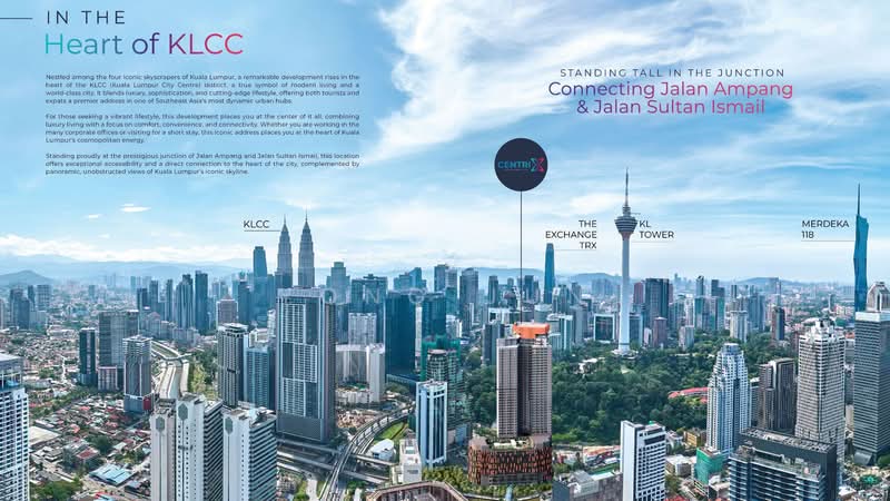 Service Residence for Sale at Centrix The Station KLCC - Yong Jun - View - PropertyGuru.com.my