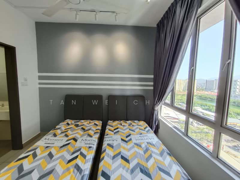 Service Residence for Rent at Platinum Lake PV 21 - Tan Wei Chuen - Bedroom - PropertyGuru.com.my
