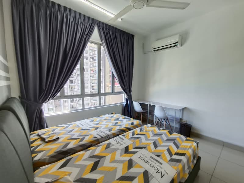Service Residence for Rent at Platinum Lake PV 21 - Tan Wei Chuen - Bedroom - PropertyGuru.com.my