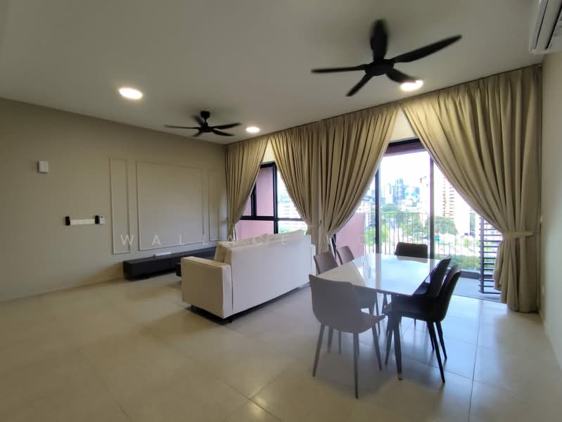 Condominium for Rent at EdgeWood Residences @ SkySanctuary - Wallace Wong - Living Room - PropertyGuru.com.my