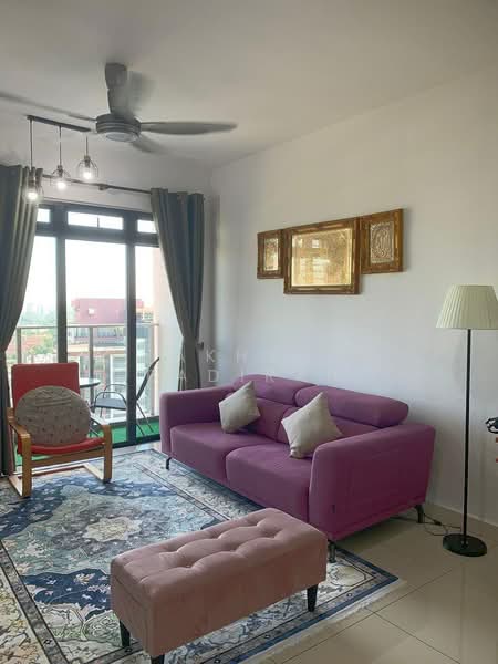 Kondominium untuk Disewa di Setia Seraya Residences - Fakhzan Badiran - Living Room - PropertyGuru.com.my
