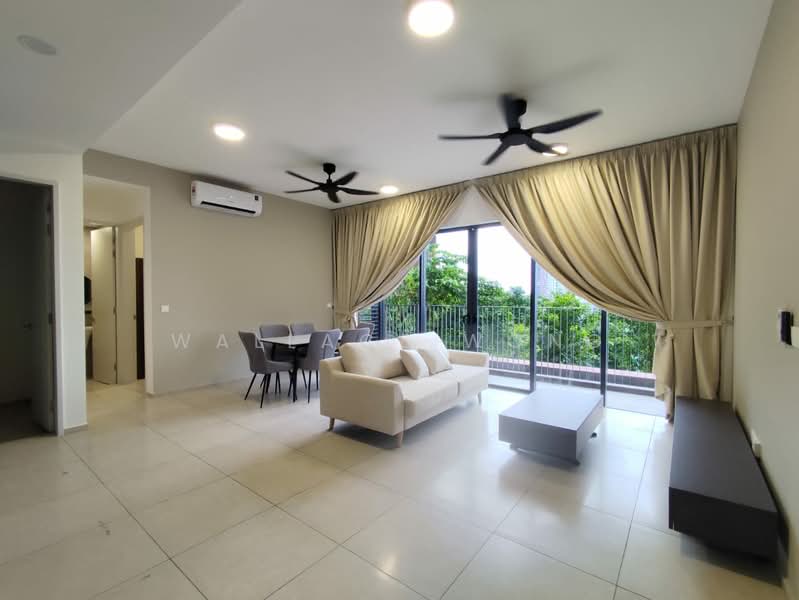 Kondominium untuk Disewa di EdgeWood Residences @ SkySanctuary - Wallace Wong - Living Room - PropertyGuru.com.my