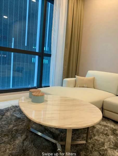 Servis Apartment untuk Dijual di Aria - Alex Chin - Living Room - PropertyGuru.com.my