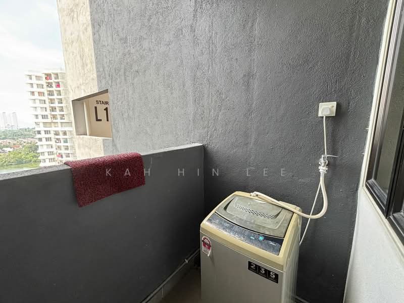 Condominium for Rent at Green Beverly Hills - Residensi Lili - Kah Hin Lee - Balcony - PropertyGuru.com.my