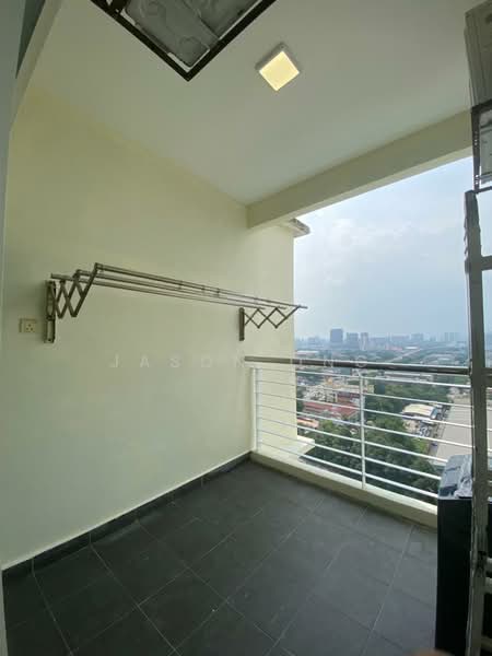Service Residence for Rent at Impian Meridian - Jason Ong - Balcony - PropertyGuru.com.my