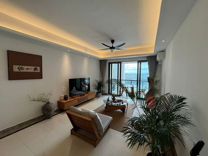 Condominium for Rent at R&F Princess Cove Phase 2-Seine Region - Daren Tee - Living Room - PropertyGuru.com.my