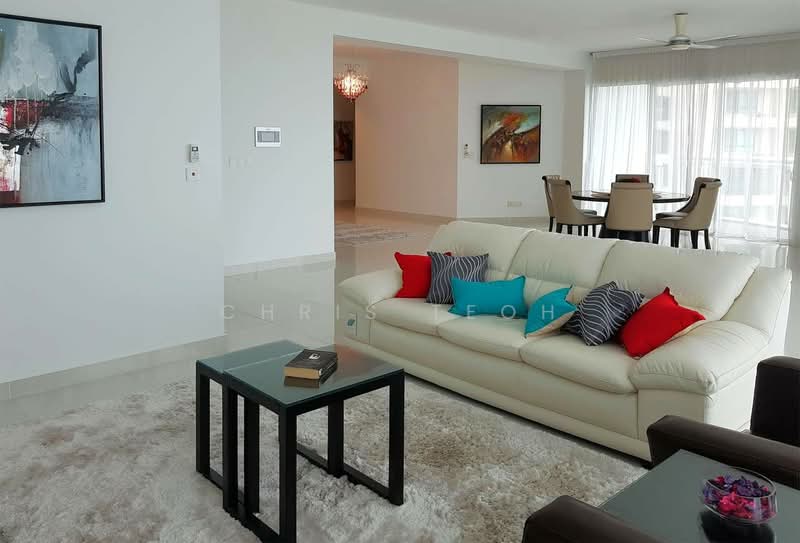 Condominium for Rent at Gurney Paragon - Chris Teoh - Living Room - PropertyGuru.com.my