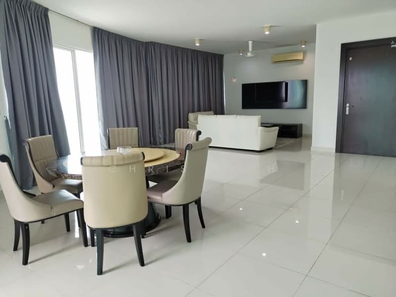 Condominium for Rent at Gurney Paragon - Chris Teoh - Living Room - PropertyGuru.com.my