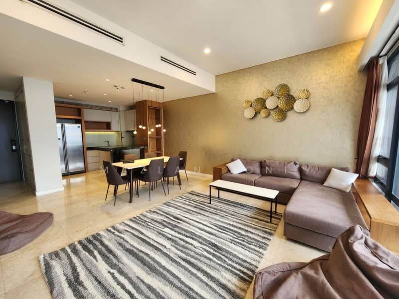 Servis Apartment untuk Disewa di Anggun Residences - Mazlan Joni - Living Room - PropertyGuru.com.my