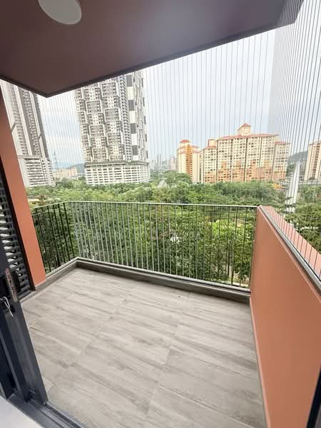 Kondominium untuk Disewa di EdgeWood Residences @ SkySanctuary - Sam Jamal - Balcony - PropertyGuru.com.my