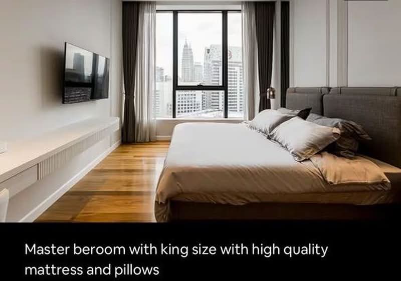 Servis Apartment untuk Dijual di Pavilion Ceylon Hill - TZE YEE - Master Bedroom - PropertyGuru.com.my