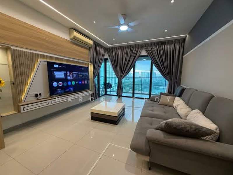 Service Residence for Rent at Sunway Geo Residence - Marcus Choy - Living Room - PropertyGuru.com.my