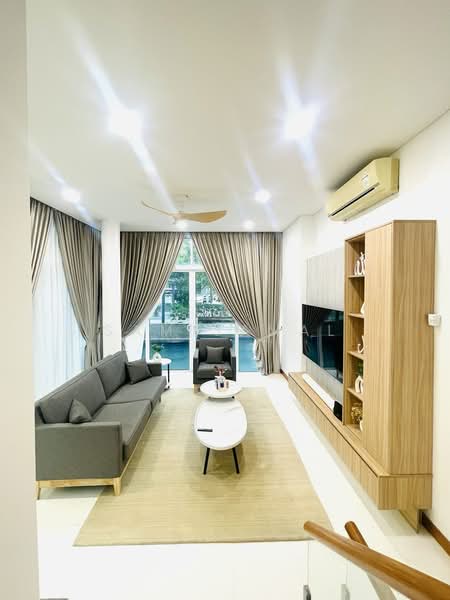 Rumah Teres 4 Tingkat untuk Dijual di Ampang Jaya (Ampang) - Sam Jamal - Living Room - PropertyGuru.com.my