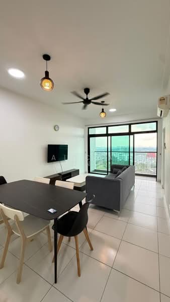 Service Residence for Rent at Sky Peak Residences - Alicia Fong - Living Room - PropertyGuru.com.my