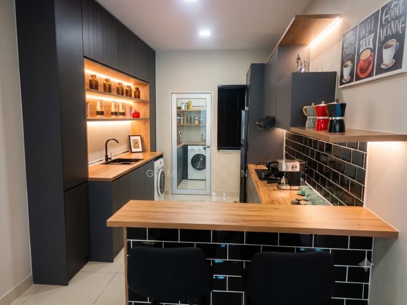 Rumah Teres 2 Tingkat untuk Dijual di Kampung Baru Kundang (Rawang) - GM TAN - Kitchen - PropertyGuru.com.my