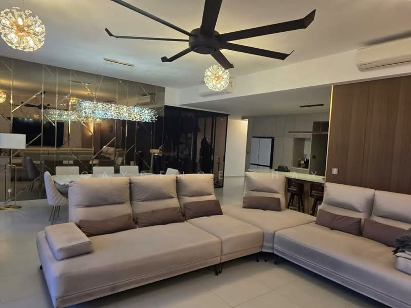 Kondominium untuk Dijual di ALIX Residences - Caydence Chay - Living Room - PropertyGuru.com.my