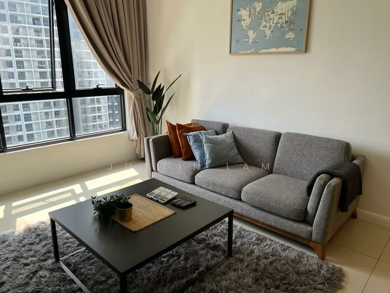 Servis Apartment untuk Disewa di NOVUM - Justin Lam - Living Room - PropertyGuru.com.my