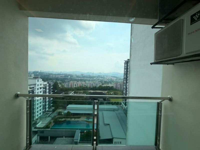 Condominium for Rent at Iris Residence - Eddy Lee - Balcony - PropertyGuru.com.my