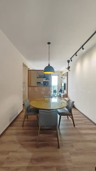 Servis Apartment untuk Dijual di Larkin Heights - Michelle He - Dining Room - PropertyGuru.com.my