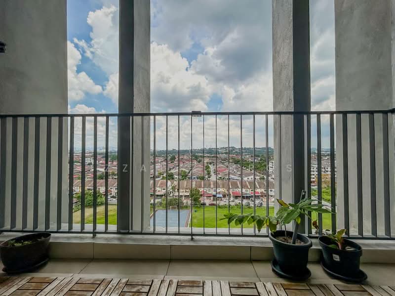 Apartment for Sale at Pangsapuri Miro - Izzat Zamros - Balcony - PropertyGuru.com.my
