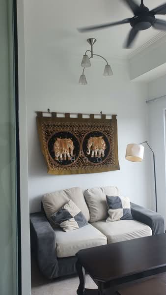 Condominium for Sale at 10 Semantan Suites - Chris Choo - Living Room - PropertyGuru.com.my