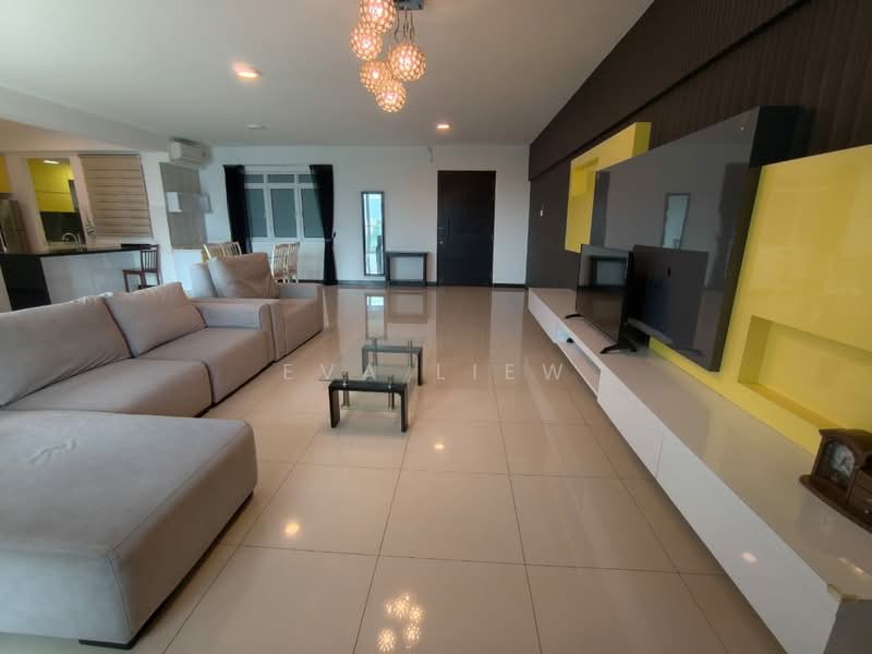 Kondominium untuk Disewa di Vertiq - Eva Liew - Living Room - PropertyGuru.com.my