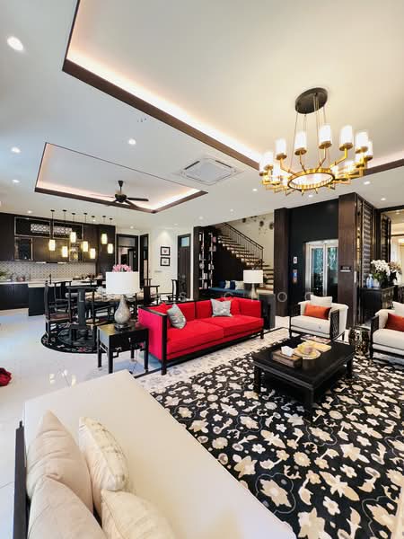 Semi-Detached House for Sale in Taman Sri Ukay (Ulu Kelang) - Lucas Choo - Living Room - PropertyGuru.com.my